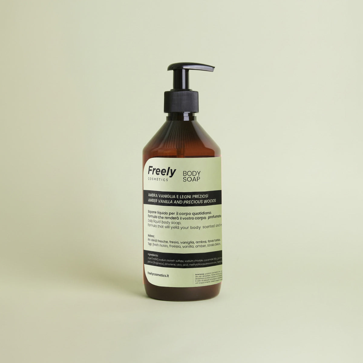 Sapone Corpo - Ambra, Vaniglia e Legni Preziosi